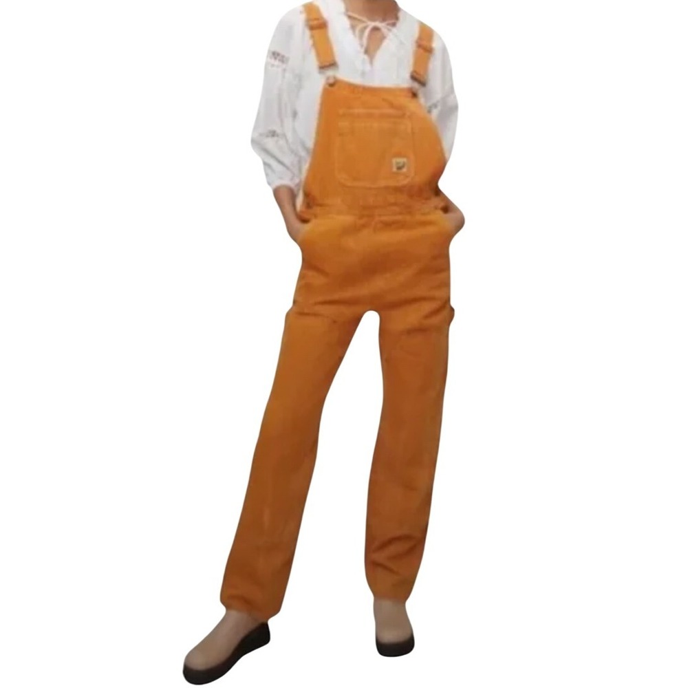 BDG Orange Women's Denim Overalls